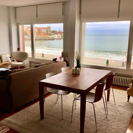 Escalerona Apartment, Fantastic Views, 1st Line Appartement Gijón
