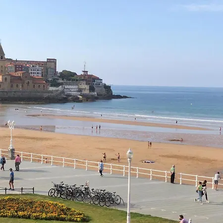 Escalerona Apartment, Fantastic Views, 1st Line Appartement Gijón